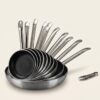 Flat Non-Stick Aluminum Alloy Frying Pan